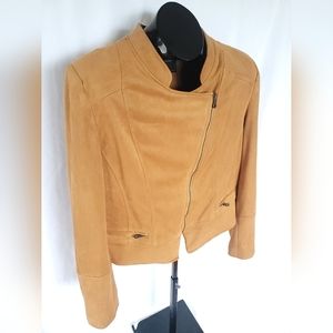 Robert Rodriguez Moto Jacket Faux Leather Size L